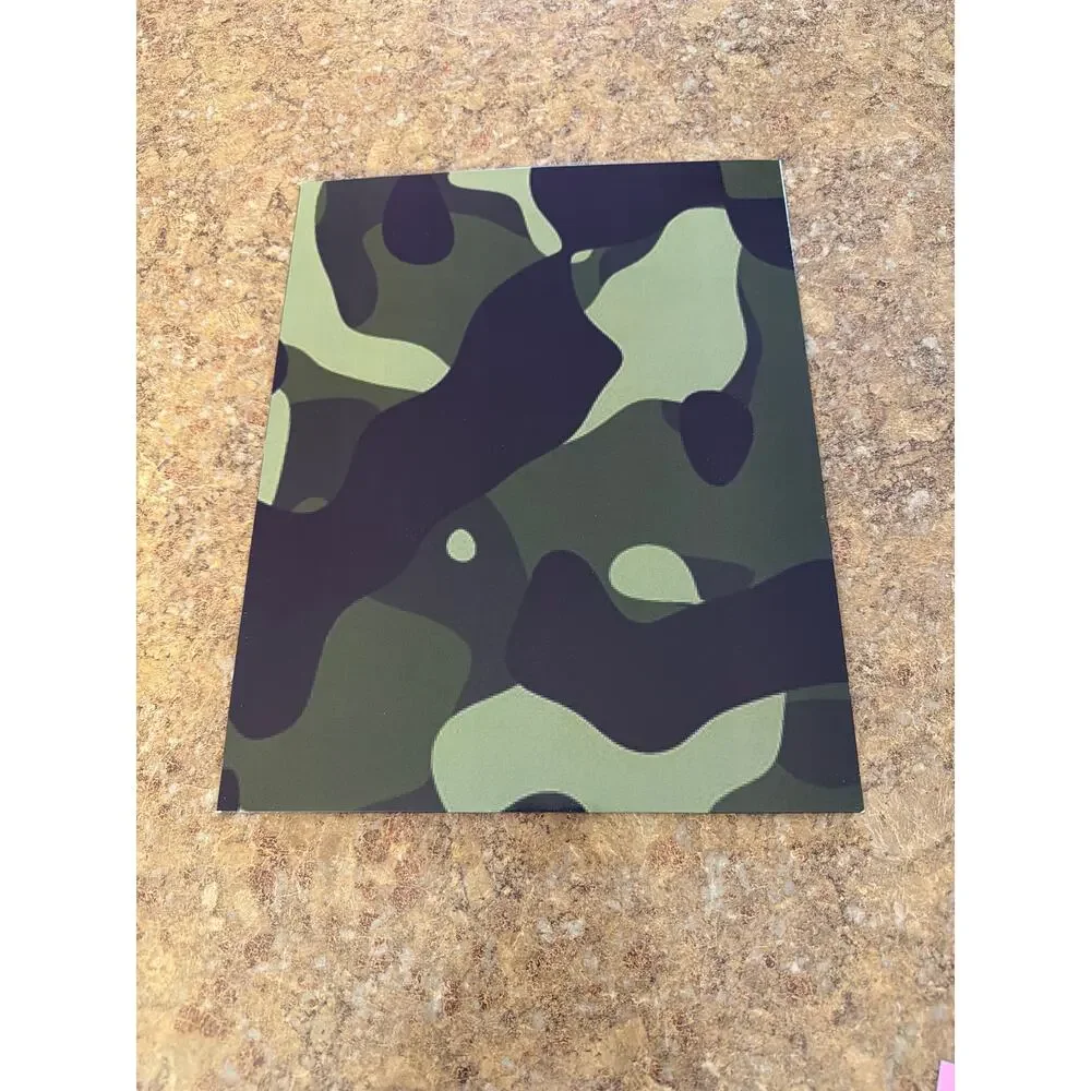 Camouflage Folders Set of 60 in Lot - NEW